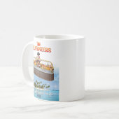 'The Buffaneers"デザインby Rick コーヒーマグカップ (正面左)