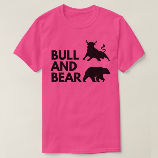 THE BULL AMP BEARアートワーク2ブラック Tシャツ (デザイン正面)