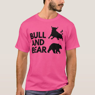 THE BULL AMP BEARアートワーク2ブラック Tシャツ