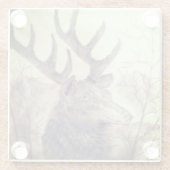 The Bull Elk ガラスコースター (裏面)
