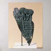 The Bull Palette, from Abydos, c.3500-3100 BC ポスター (正面)