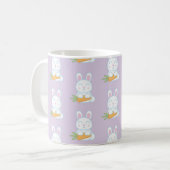 The Bunny Pattern Mug コーヒーマグカップ (正面左)