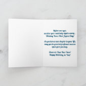 『The Buoys Hibernate』 バースデーカード カード (内部)