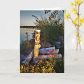 「The Buoys Hibernate」誕生日・カード カード (黄色い花)