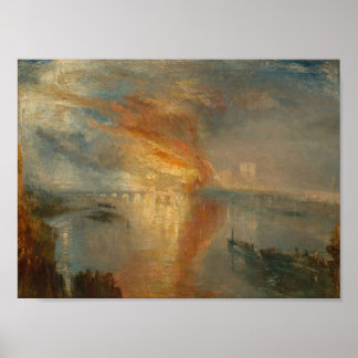 The Burning of the Houses of Lords and Commons ポスター