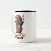 The burnt peanut ツートーンマグカップ (正面左)