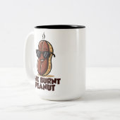 The burnt peanut ツートーンマグカップ (正面左)