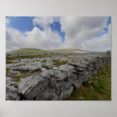 The Burren, Co. Clare, Ireland ポスター (正面)