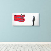 The Bus キャンバスプリント (インサイチュ (ウッドフロア))