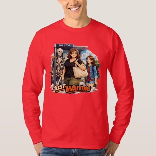 The bus stop tシャツ (正面)