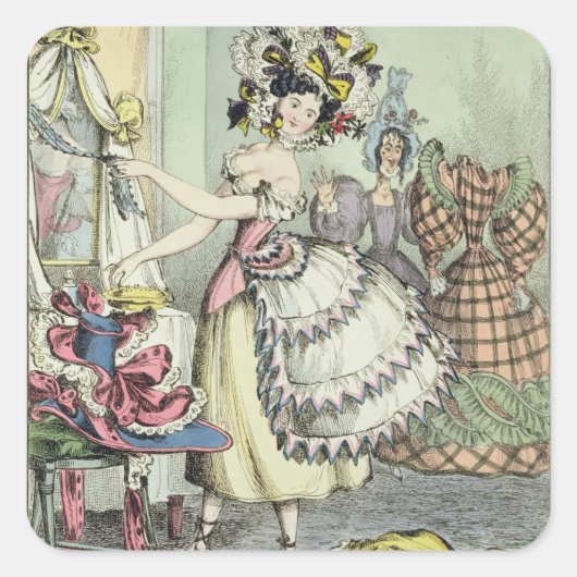 The Bustle, Thomas McLean, London (co スクエアシール (正面)