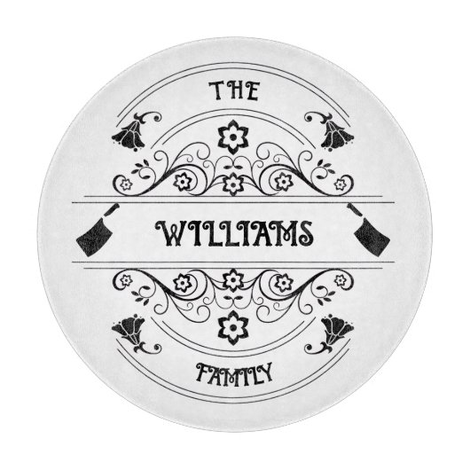 The Butcher's Boutique Glass Cutting Board カッティングボード (正面)