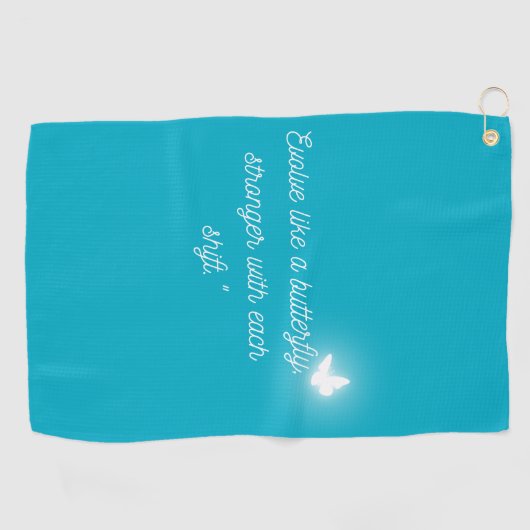 The Butterfly's Evolution ゴルフタオル (横)