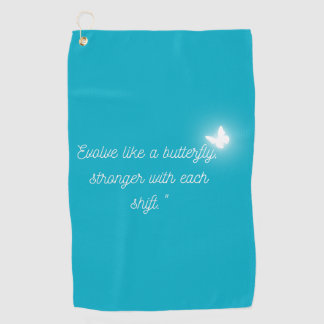 The Butterfly's Evolution ゴルフタオル