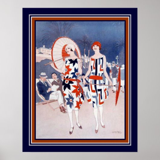 "The Bystander"アールデコプリントby Wilton Williams ポスター (正面)