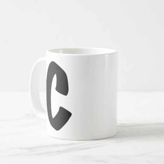 The "C" mug コーヒーマグカップ (正面左)
