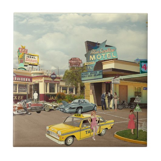 The Cab Driver タイル (正面)