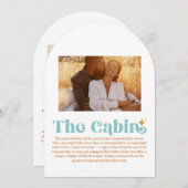 The Cabin Table Number 招待状 (正面/裏面)