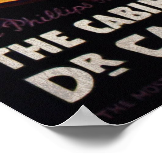 THE CABINET OF Dr. CALIGARI ポスター (角)
