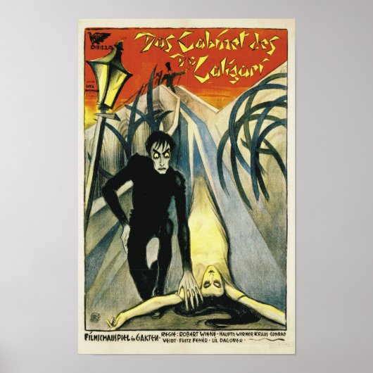 The Cabinet of Dr. Caligari Poster ポスター (正面)