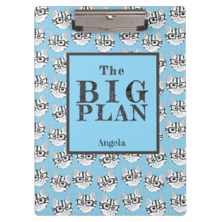 The Cadstudios The Big Plan Blue クリップボード