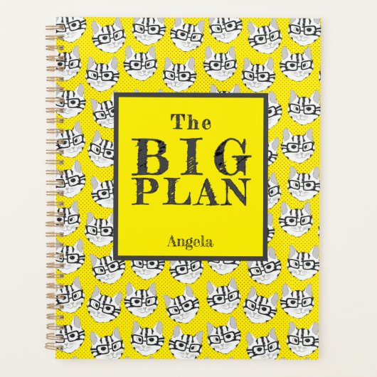 The Cadstudios The Big Plan Yellow プランナー手帳 (正面)