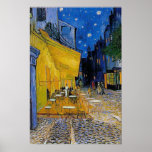 The Cafe Terrace by Vincent Van Gogh ポスター<br><div class="desc">Vincent van Gogh - The Cafe Terrace on the Place du Forum,  Arles</div>