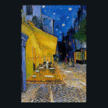 The Cafe Terrace by Vincent Van Gogh ポスター<br><div class="desc">Vincent van Gogh - The Cafe Terrace on the Place du Forum,  Arles</div>