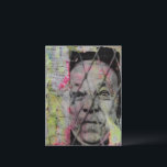 the caged man unique Mixed Media Collage ポストカード<br><div class="desc">A mixed media collage made and photographed by Angelandspot in the year 2026 with vintage images</div>