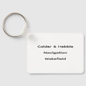 The Calder & Hebble Navigation, Wakefield キーホルダー (裏面)