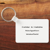 The Calder & Hebble Navigation, Wakefield キーホルダー (裏面)