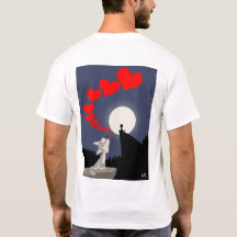 The Call of Love T-shirt (背面のデザイン)