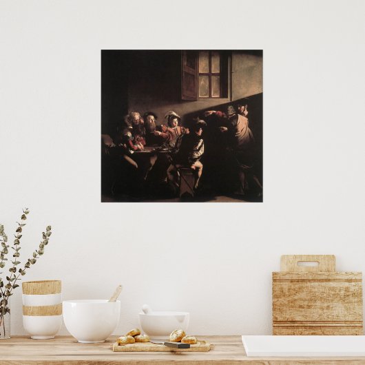 The Calling of St Matthew Poster ポスター (キッチン)