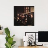 The Calling of St Matthew Poster ポスター (ホームオフィス)