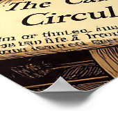 The Camelot Circular: Intricate Printing Press ポスター (角)