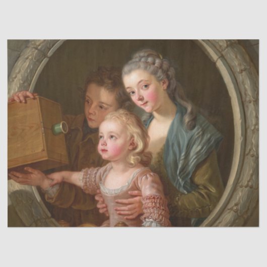 The Camera Obscura by Charles A. P. Van Loo 薄葉紙 (正面)