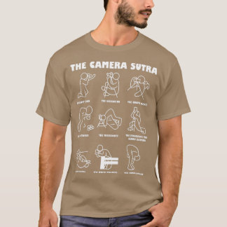 The Camera Sutra Kamasutra Photographer Cameraman  Tシャツ