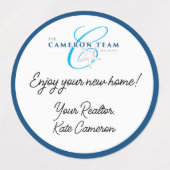 The Cameron Team Waterproof Thank You Stickers ラベル (デザイン2)