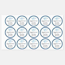 The Cameron Team Waterproof Thank You Stickers ラベル