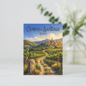 The Camino de Santiago Spain ポストカード (スタンド正面)