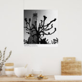 The Campanile from Plaza, UC Berkeley, 1964 ポスター (キッチン)