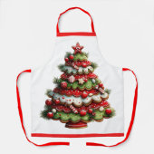 The Candy Cane Christmas Tree  エプロン (正面)
