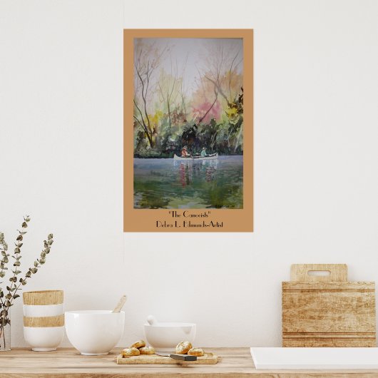 The Canoeists Poster ポスター (キッチン)