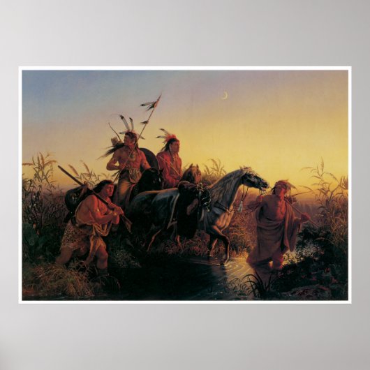 The Captive Charger, 1854 ポスター (正面)