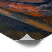 The Card Players by Paul Cezanne ポスター (角)