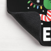 The Cardio Elf Funny Fitness Christmas Gym Workout マウスパッド (コーナー)