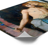 The Caresses, Fernand Khnopff ポスター (角)