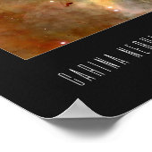 The Carina Nebula:エクストリームのスター誕生 ポスター (角)