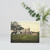 The Castle、Ashby-de-la-Zouch、イングランドヴィンテージPho ポストカード (スタンド正面)