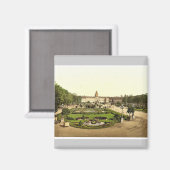 The Castle, Karlsruhe, Baden, Germany lare Photoch マグネット (正面/裏面)